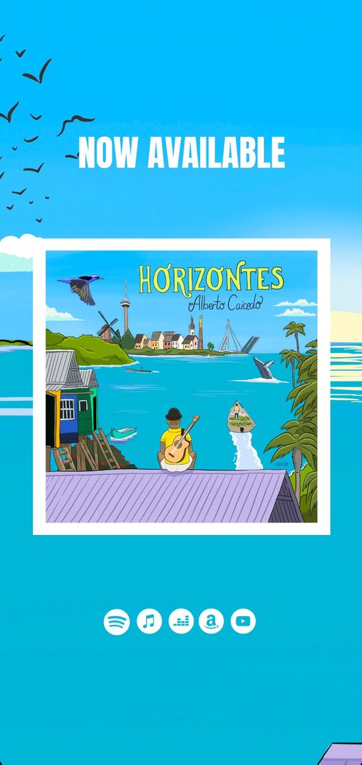 Instagram story, Alberto Caicedo, Horizontes