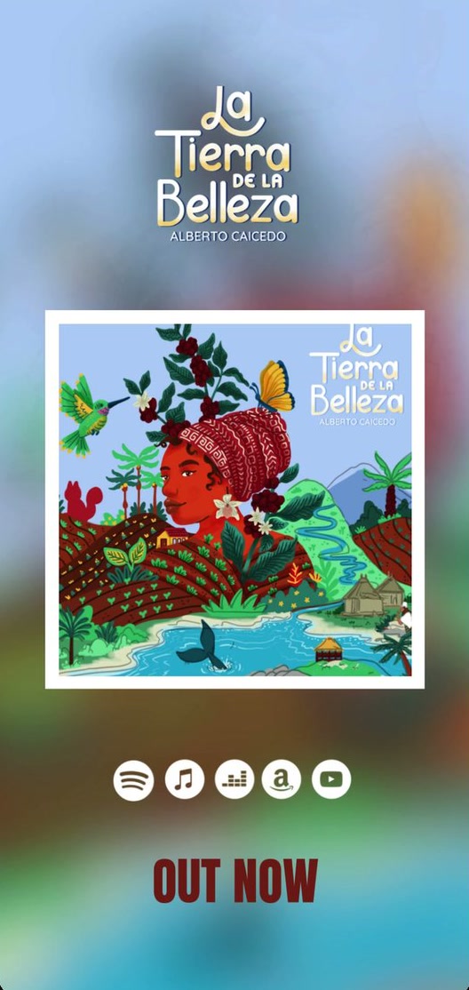 Instagram story, Alberto Caicedo, La Tierra de la Belleza
