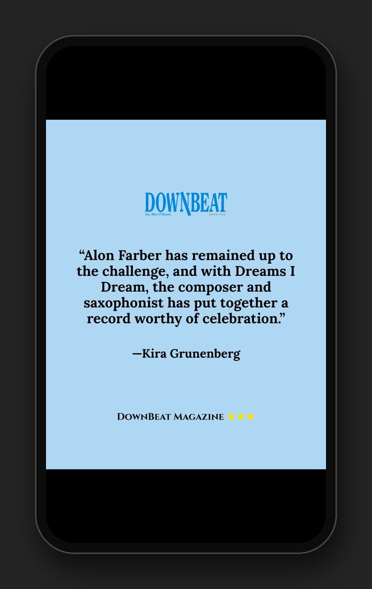 DownBeat review, Quote post