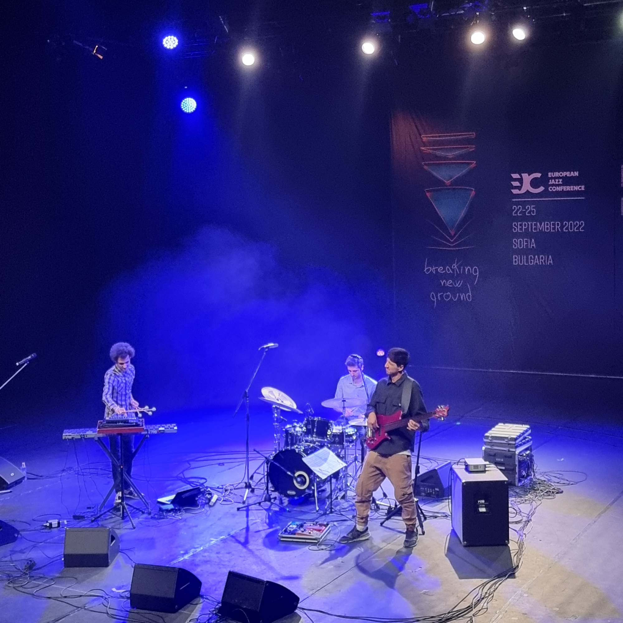 Concert during the European Jazz Conference 2022 in Sofia