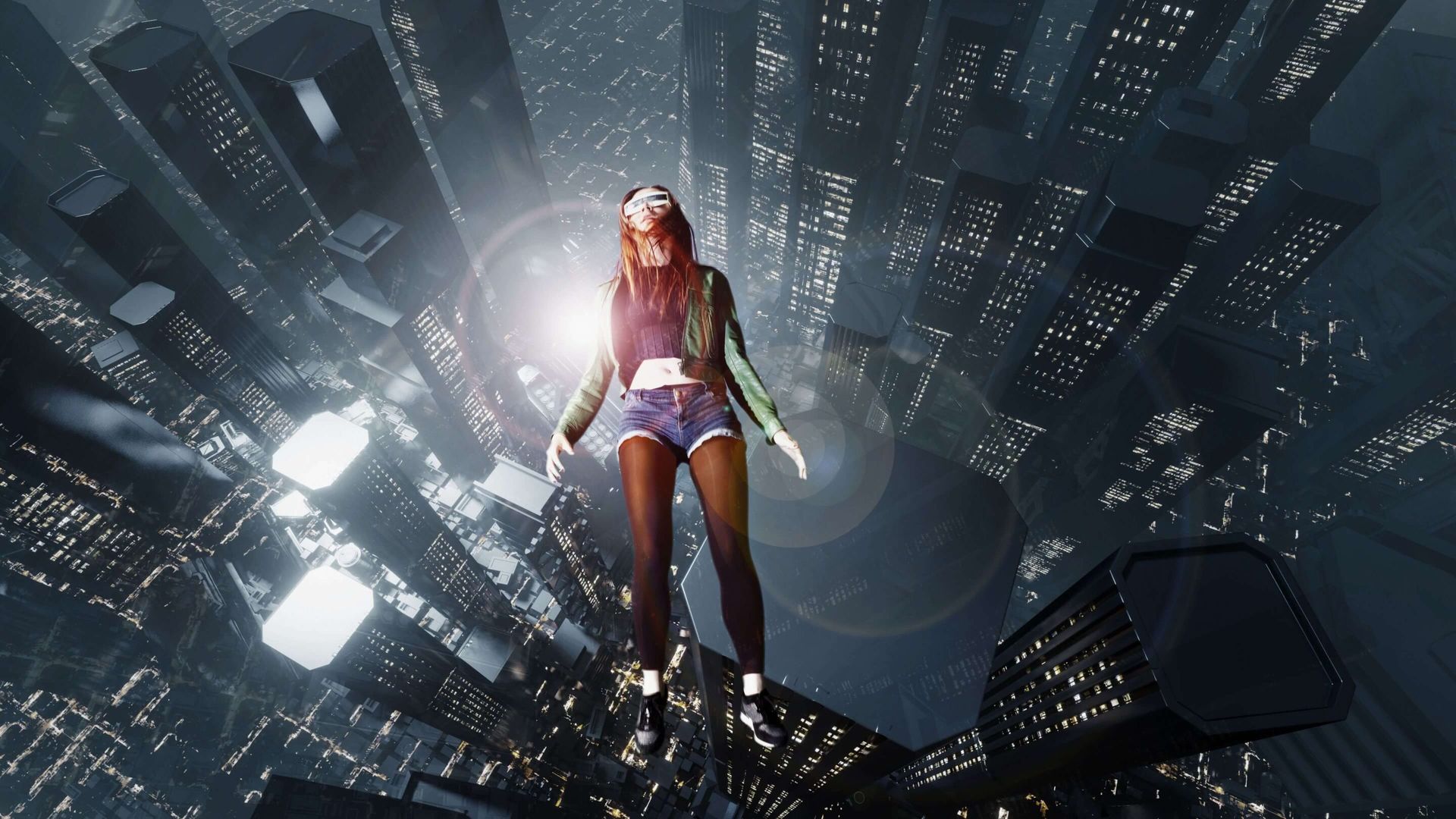 Ville totale by Ellinoa, visual of the science-fiction concept album