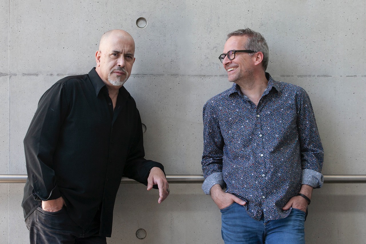Greg Lamy and Flavio Boltro, Letting Go press photo