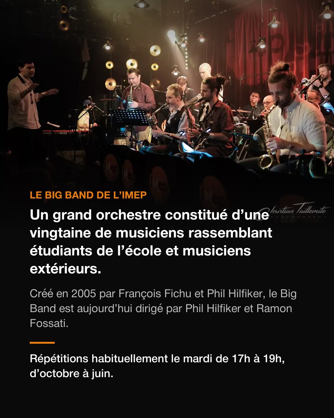 IMEP carousel, the Big Band