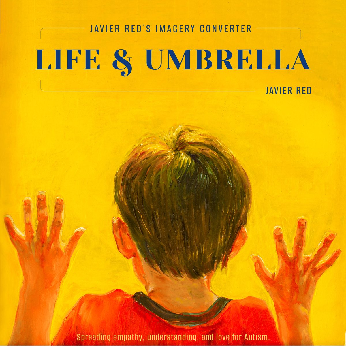 Life & Umbrella album cover, Javier Red’s Imagery Converter, artwork by Carmen Chami