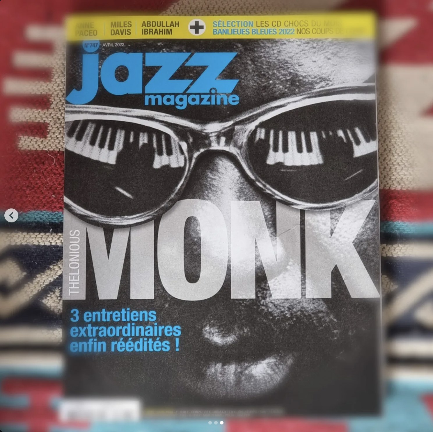 Jazz Magazine N°747, April 2022