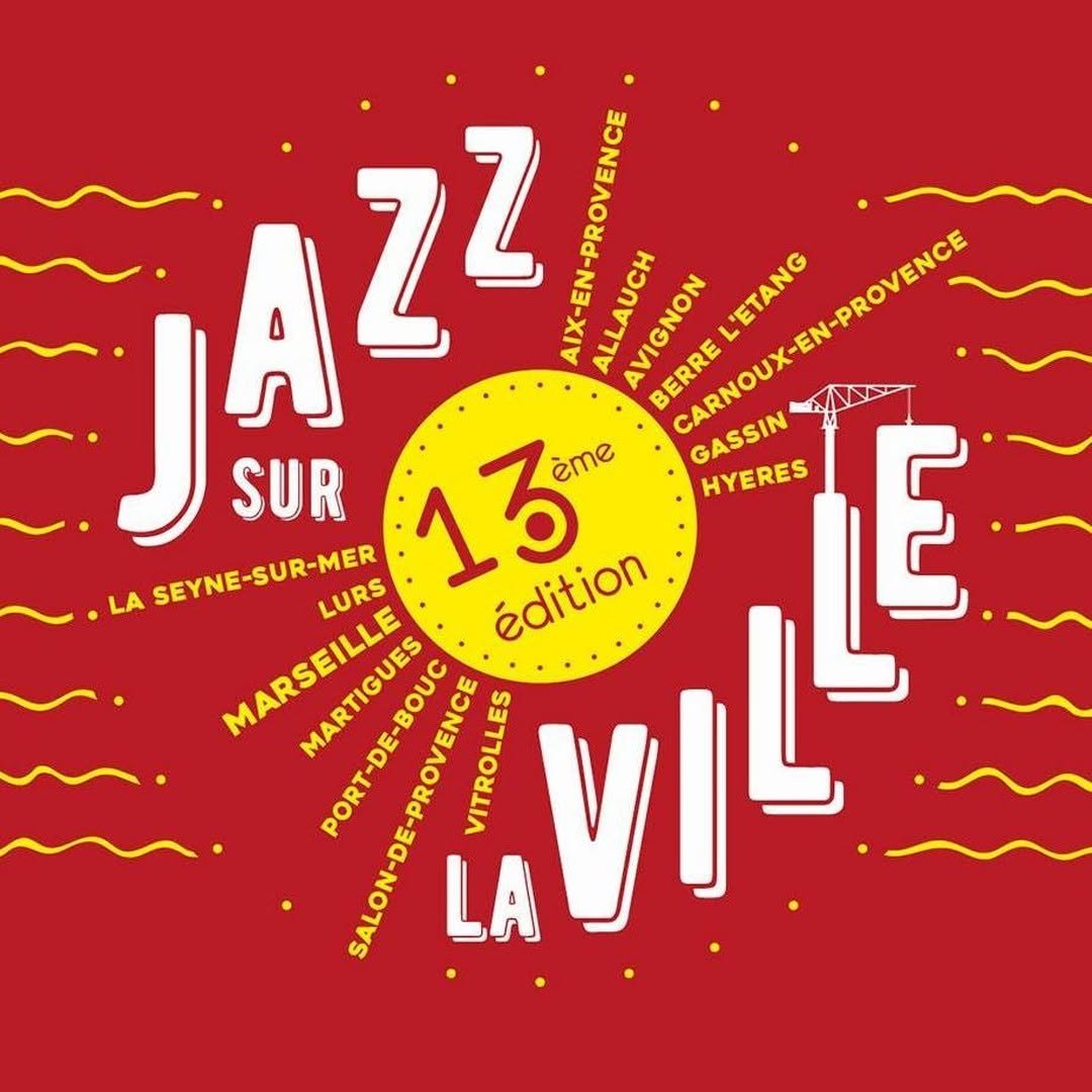 Jazz sur la Ville 2019 festival poster, 13th edition