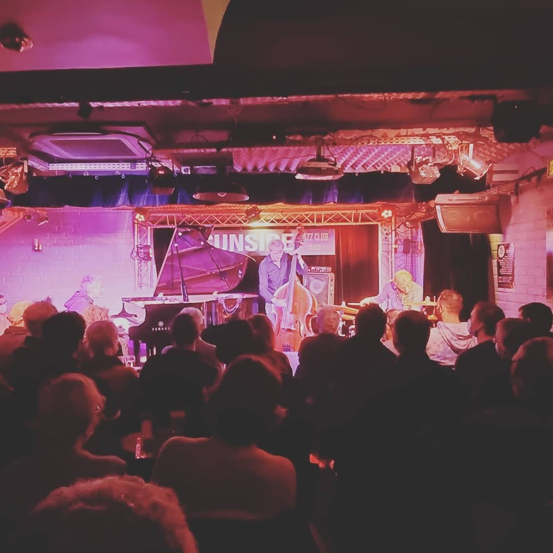 Jean-Michel Pilc Trio with François and Louis Moutin, full house at the Sunside, Paris, 2021