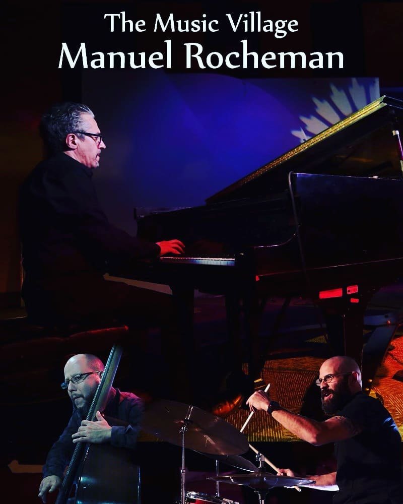 Manuel Rocheman poster, The Music Village, Mexico City, 2018