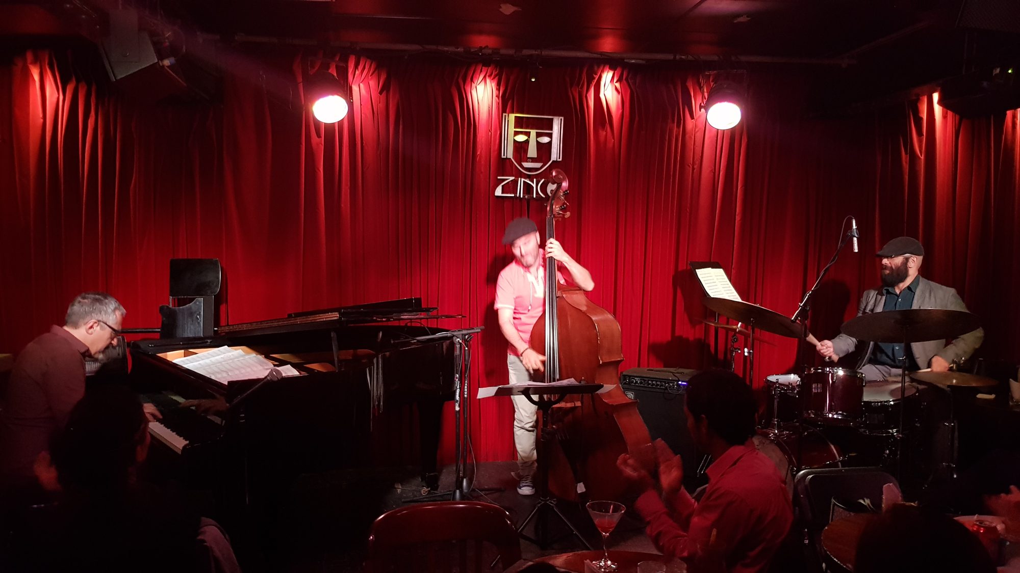 Manuel Rocheman Trio at the Zinco Jazz Club, Mexico City, November 2018