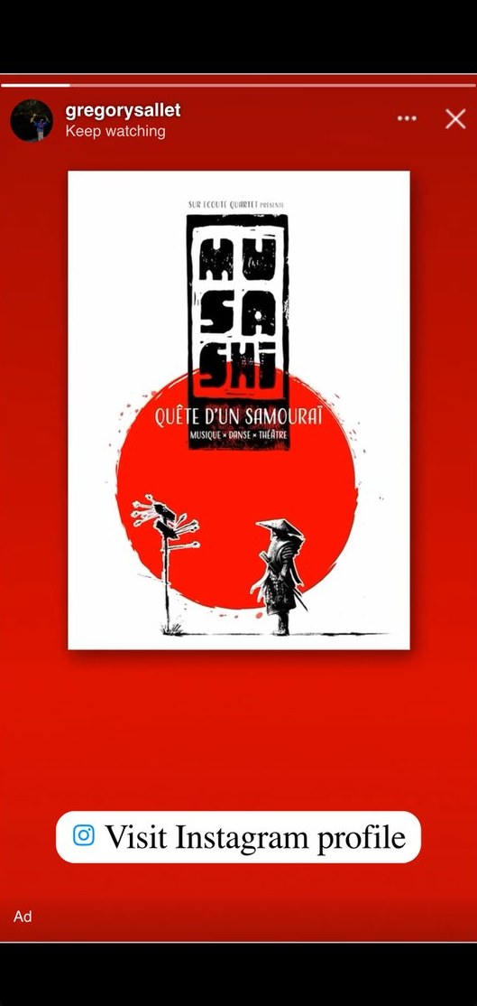 Japan tour, Story ad · Japan