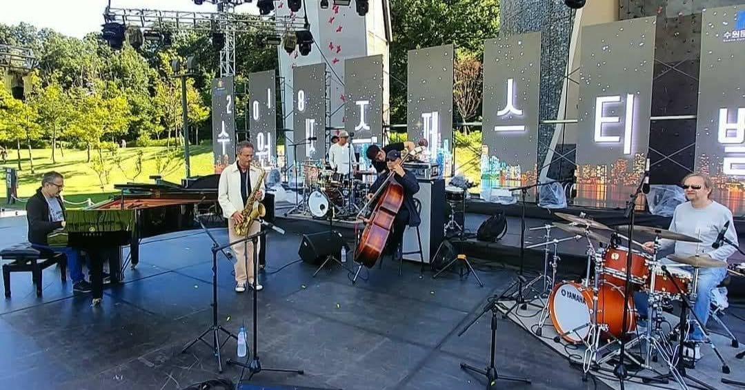 Rick Margitza Quartet live at Suwon Jazz Festival, South Korea, 2018