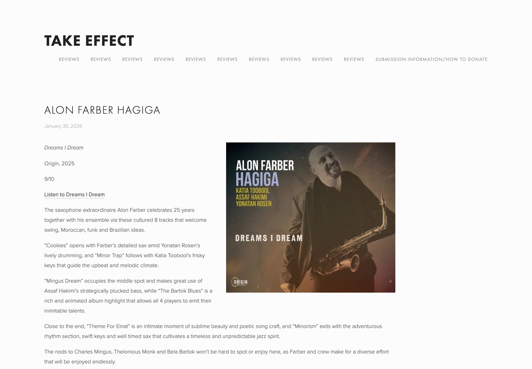Take Effect
