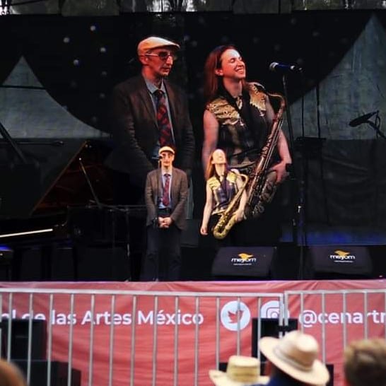 Sikora Culpo Duo live at Eurojazz 2019, CENART Mexico City