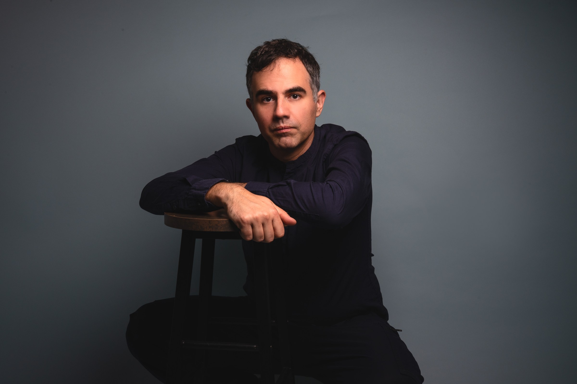 Drummer and composer Srdjan Ivanovic, photo by Giota Efraimidou